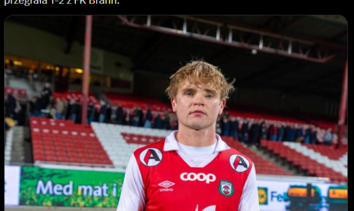 NAGRODA DLA PIŁKARZA MECZU w Pucharze Norwegii xD